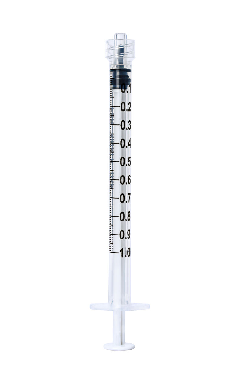 1ml Syringe with Luer Lock Tip