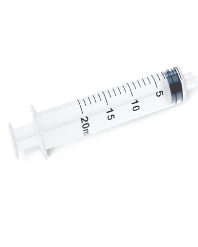 20ml Syringe with Luer Lock Tip