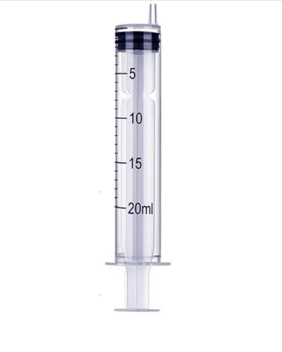 20ml Syringe with Luer Slip Tip