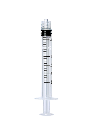 3ml Syringe with Luer Lock Tip