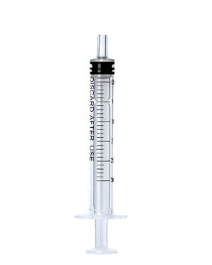 3ml Syringe with Luer Slip Tip