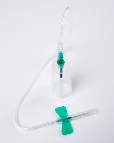 25G Vacutainer with Pre-attached Holder, Tubing Size 7”